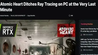 Atomic Heart Lied About Raytracing lol
