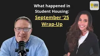 What happened in Student Housing: September '25 Wrap-Up - SHI 1014