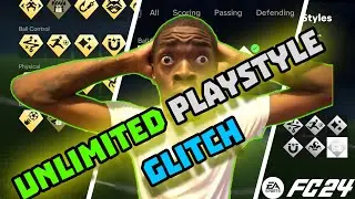 EA FC 24 PRO CLUBS GLITCH ! UNLIMITED PLAYSTYLE  NEW GLITCH/BUG