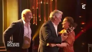 Moli&egrave;re de la meilleure com&eacute;dienne 2017. Catherine Arditi. Ensemble de Fabio Marra