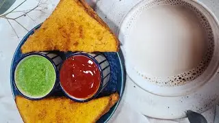 Bread Pakoda Recipe | Street Style Stuffed Bread Pakora | Quick Tea Time Snack