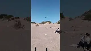 KARUISRC K600 GPS , drone prova in spiaggia.