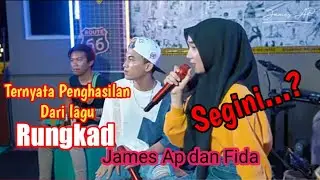 Ternyata pendapatan James ap dan Fida dari lagu Rungkad segini..?