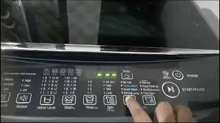 LG top loader inverter washing machine button not working 08
