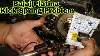 How to Replace Bajaj Platina Kick Spring | Gajanan Auto Service And Parts