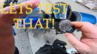 Is the Insta 360 Mic Air good for Motorcycle sound and Vlogging? Let&rsquo;s test that