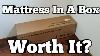 Linenspa Gel Memory Foam Mattress In A Box Review #mattressinabox #linenspa #amazon