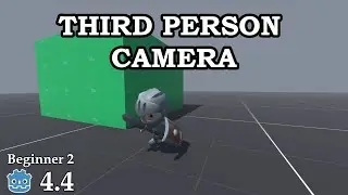 How to create a smooth third person controller / camera - Learn Godot 4 3D - no talking