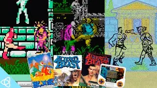 Altered Beast (NES, ZX Spectrum, DOS, SMS and Tiger Handhed Gameplay) | Demakes #33