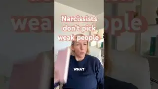 Narcissist don&rsquo;t pick weak people ￼