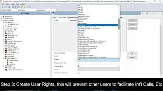 Implementing Call Restrictions - Avaya IP Office 500v2