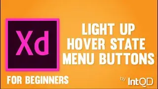 Hover light up buttons in Adobe XD for beginners