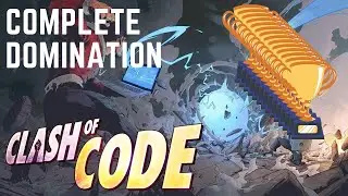 This is what DOMINATION looks like in Clash of Code!