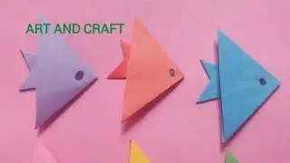 origami fish 🐟 easy for kids