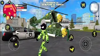 Army Stickman Rope Hero | iOS/Android