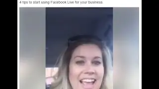 4 tips to use Facebook Live for your small business