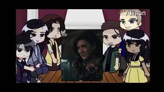 The Umbrella Academy react to.. || OOC/ my fisrt video/ short😭 || #tua #fivehargreeves #five #klaus