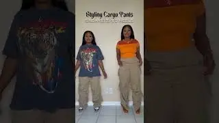 STYLING CARGO PANTS | Sneakers Vs Heels