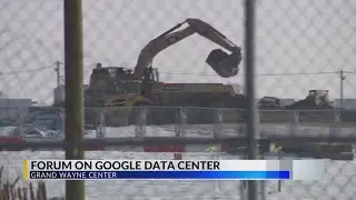 Public forum on Google data center