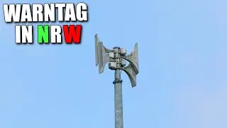 [LANDESWEITER WARNTAG 2022 IN NRW] - Sirenen-Probealarm in D&uuml;sseldorf-Hellerhof - 08.09.2022 -