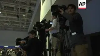 Welcome ceremony at G7 meeting in Japan