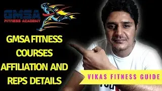 GMSA fitness  academy government trainer courses|Affiliation & Reps details of all fitness courses