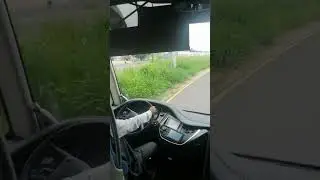Saliendo de la Terminal de Autobuses de Acayucan en un ADO Irizar i8 procedente de Veracruz