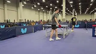 Zakria 2172 (usatt) vs Yiming 1830 - U2400 Group63 - 2025 US Open
