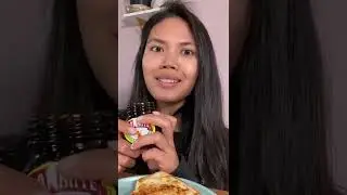 Trying Marmite for the first time