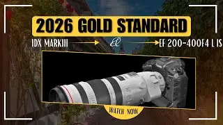 Najlepszy zestaw teleobiektywu i lustrzanki cyfrowej Canon 200-400L IS + 1DX Mark III w 2026 roku