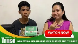 [Truso Stomach Feedback] - Hindi pagkatunaw ng pagkain, heartburn? Gumamit ng 2 baso at wala na!