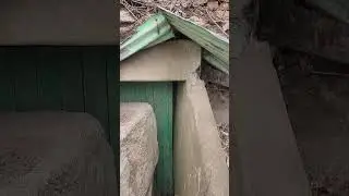 Closed Tunnel #tunnel #closed #sealed #keepout #liquor #smuggling #hidden #cave #1926 #bootleg