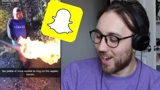 Les QU&Eacute;B&Eacute;COIS sur SNAPCHAT MAP sont WEIRD en CRISS! (ENCORE) *j'd&eacute;couvre mon hater*
