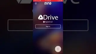 How to connect Google Drive to Rave app?