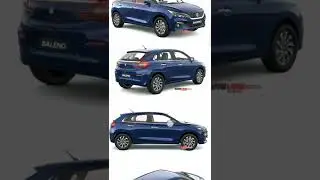 Baleno 2022 facelift leaked ahead of launch #baleno #maruti #suzuki #shorts #facelift #subscribe