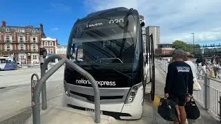 National Express 030 - Portsmouth The Hard Interchange to London Victoria Coach Station Full Journey