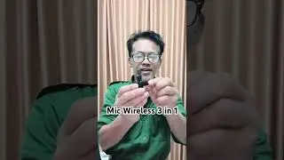 Pakai Mic Wireless ini biar audiomu krenyes | BELI DI KERANJANG BAWAH