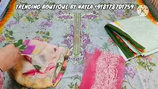 Roneenaz Ethereal Bloom 2025!! Luxury lawn Emb Suits For Spring Summer!! Contact-8178701759