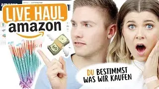 ONLINE AMAZON LIVE HAUL mit FREUND 💻 | IHR bestimmt was wir kaufen 😱 + Verlosung | Coco