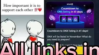 Onx Listing Date Countdown and many more
