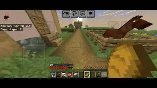 Part 2 day 3 hardcore mode in isolated village, island #minecraft