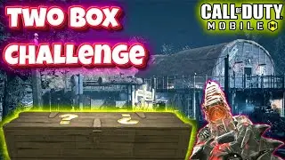 🔴 LIVE: 2 BOX CHALLENGE! CODM Zombies Shi No Numa (Endless SOLO) #codm