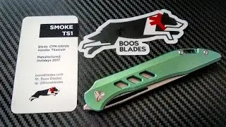 Распаковка Boos Blades Smoke TS1