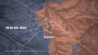 Guerra de Ucrania: mapa animado de la situaci&oacute;n militar en torno a Bajmut | AFP