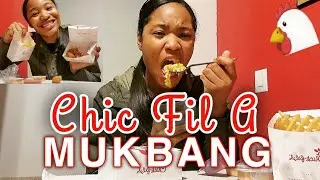 CHICK FIL A has mac & cheese?! MUKBANG |Savnut