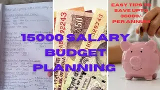 15000 budget planning ideas 💡 #shortsfeed#monthly budget planning#15k salarysaving