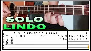 Aprenda Esse Solo no Violão | Temporal de Amor - Leandro e Leonardo (Hamilton Oliveira)