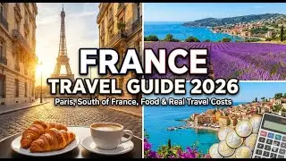 ✨ France Travel Guide 2026 | Paris, South of France, Food & Real Travel Costs #TravelItinerary