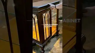 DISPLAY CABINET 80 NADA #cabinet #displaycabinet #bufet #lemaripajangan #lemarihias