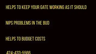 Why book an electric gate service?